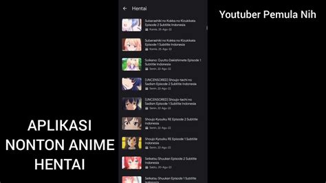 Nonton streaming anime subtitle indonesia, Situs Download dan Nonton Streaming Anime Sub Indo.